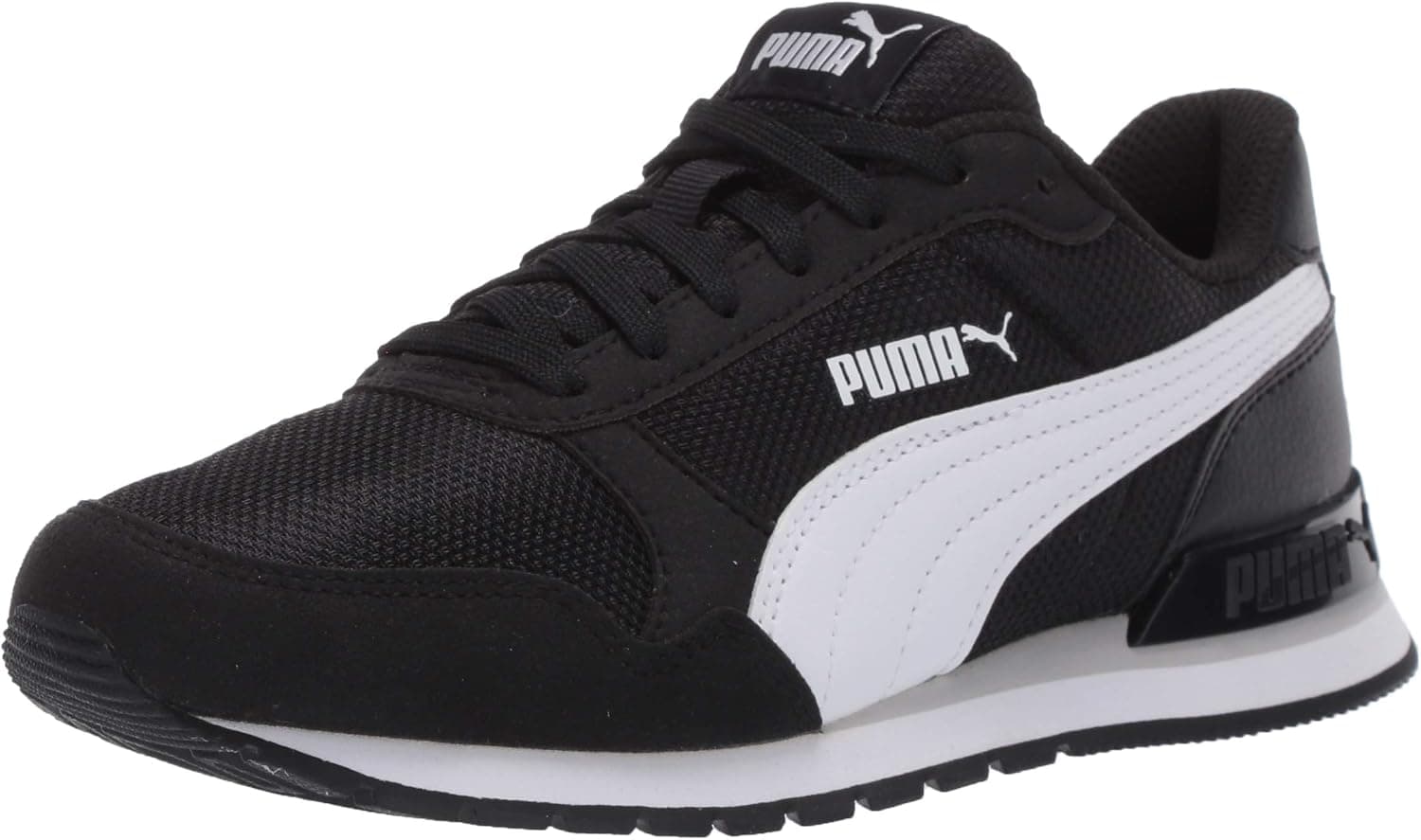 PUMA Unisex-Child ST Runner Hook and Loop Little Kid Sneaker