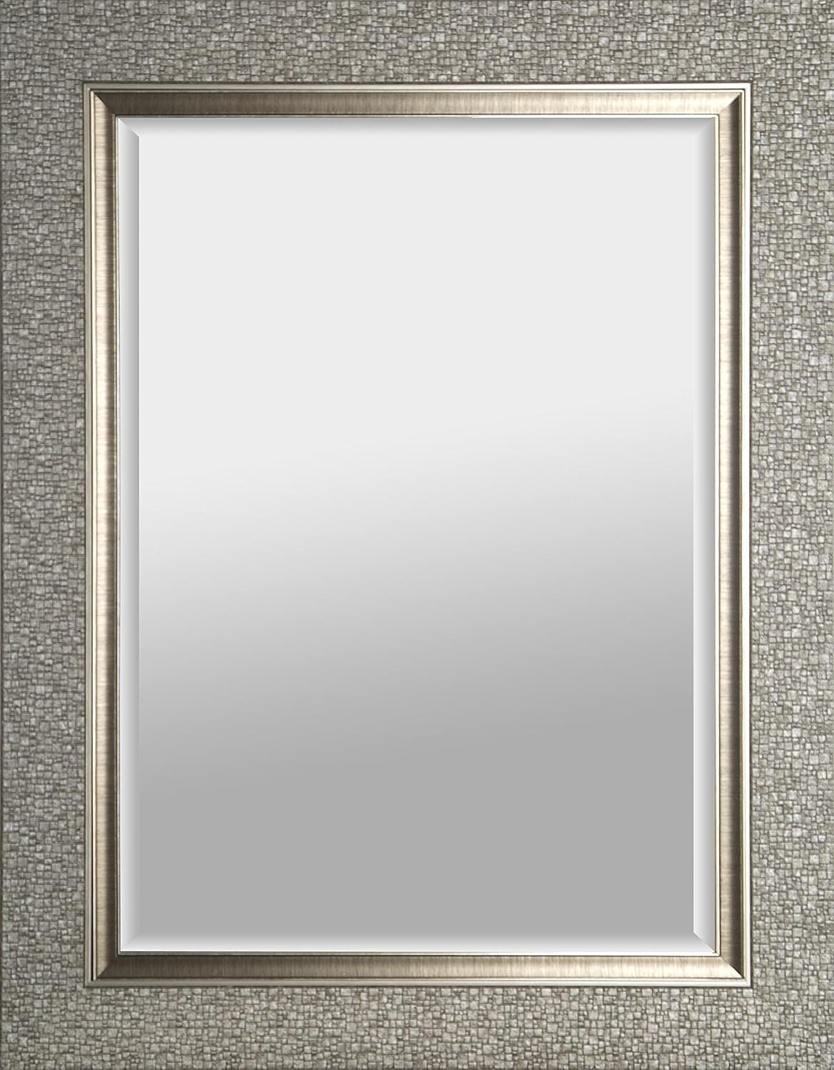 Mirrorize Amactcm51 Wall Mirror, 27.25" x 35.25", Silver