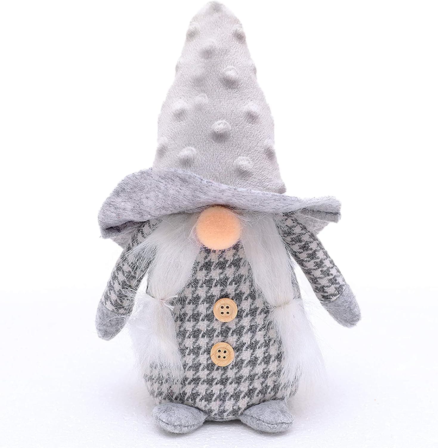 Christmas Gnomes Decoration Handmade Santa Scandinavian Gnome Tomte Plush Doll Home Ornaments Tabletop Santa Figurines Christmas Doll