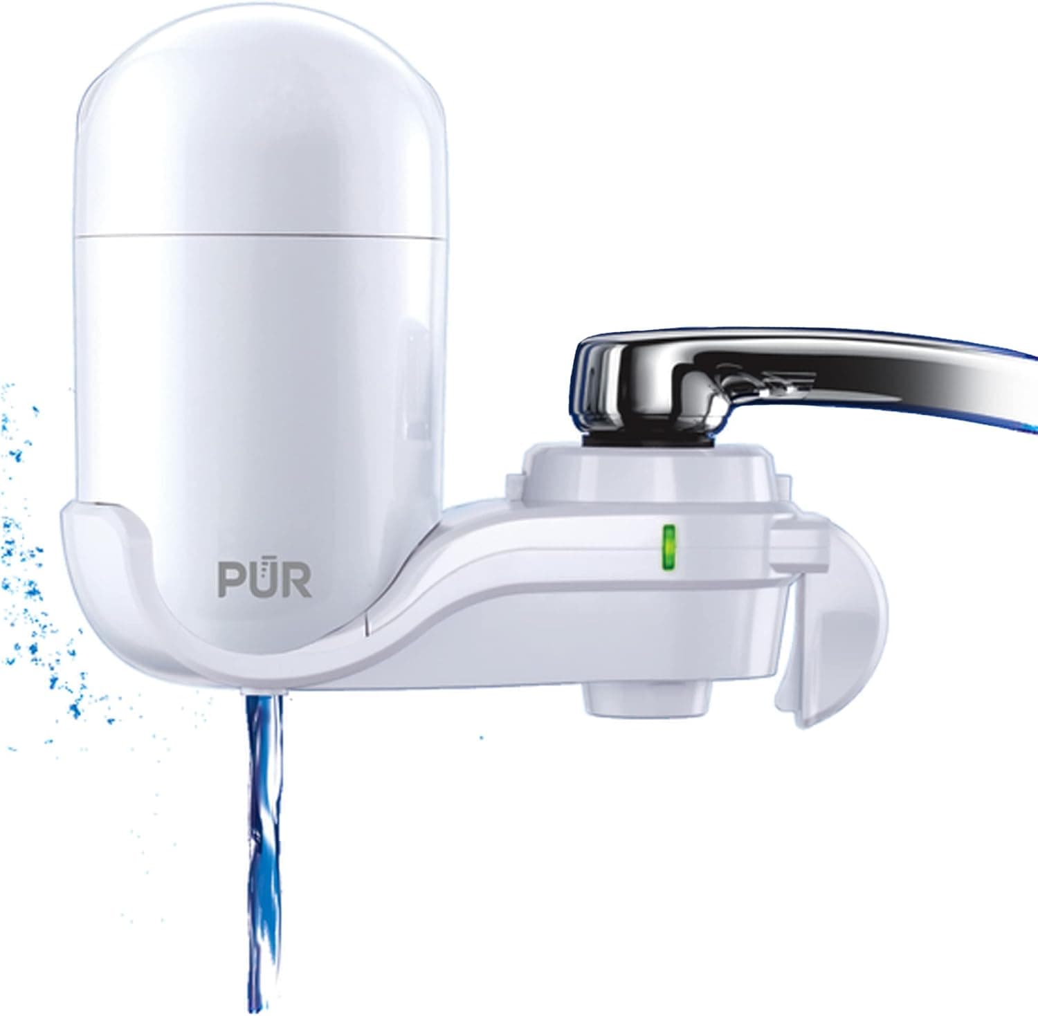 PUR Faucet Mount Water Filtration System, White – Vertical Faucet Mount for Crisp, Refreshing Water, FM-3333B