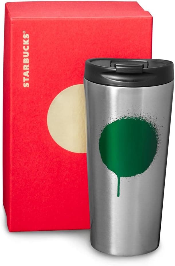 Starbucks DOT Collection Tumbler - Graffiti Green Dot, 16 Fl Oz