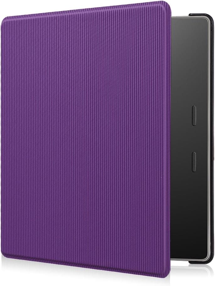 CaseBot Slim Case for Kindle Oasis (Previous 9th Gen, 2017 Release) - [Sleek Shield Series] Lightweight Cover with Auto Wake/Sleep (Not Fit All-New Kindle Oasis 10th Gen 2019), Dragon Skin Purple