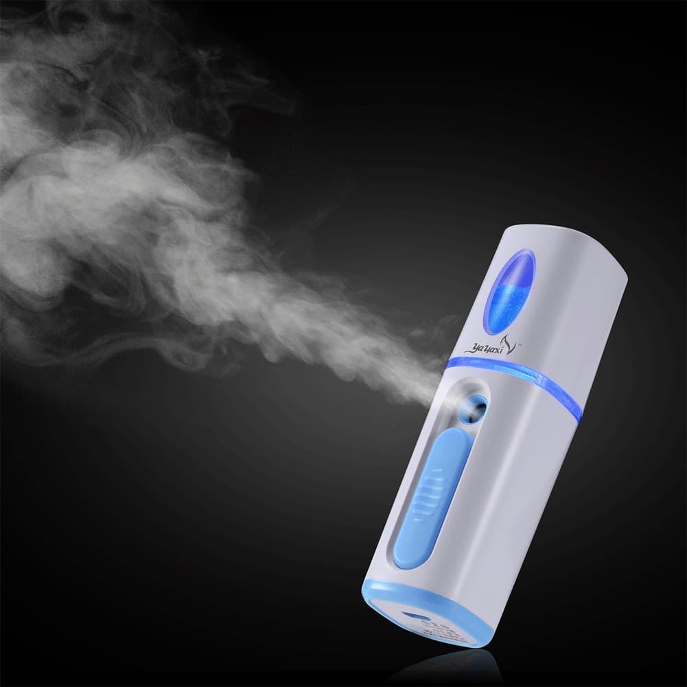 YAYAXI Yayaxi Nano Face Mist Mini Cool Mist Sprayer Beauty Facial Moisturizing & Hydrating For Skin Care Rechargeble Sprayer Blue…