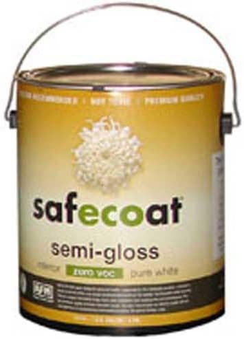 Afm Safecoat Semi Gloss Pastel Base 0 Voc, White Gallon Can 1/Case