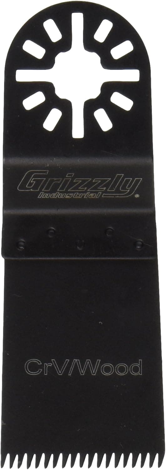 Grizzly T25141 1-5/16-Inch Pushcut Wood Saw Blade for Oscillating Multi-Tools