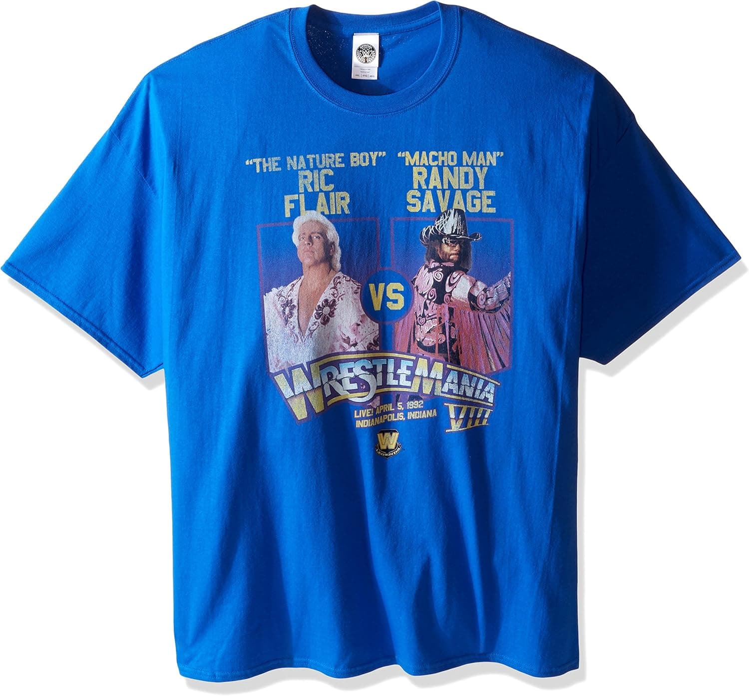 WWE Men's Wrestlemania 8 Men's T-Shirt