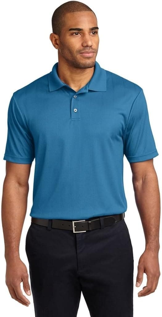 Port Authority Men's Performance Jacquard Polo Shirt