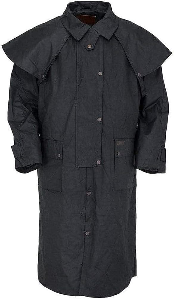 Outback Trading Company Unisex 2042 Low Rider Waterproof Breathable Full-Length Oilskin Duster Coat