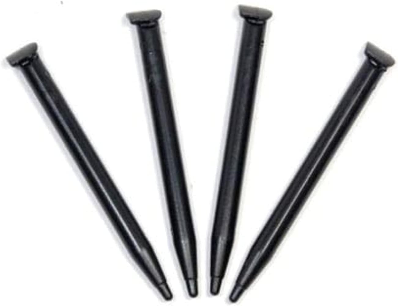 Replacement Nintendo 2DS XL Stylus In Black Pack of 4 by Mars Devices