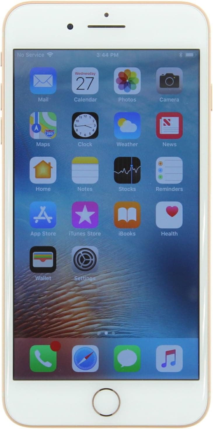 Apple iPhone 8 Plus, Fully Unlocked, 256GB - Gold (Renewed)
