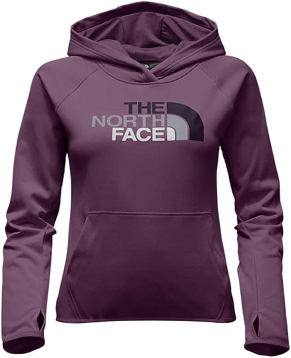 The North Face Women's Fave Half Dome Pullover Hoodie Amaranth Purple/Dark Eggplant Purple Multi S