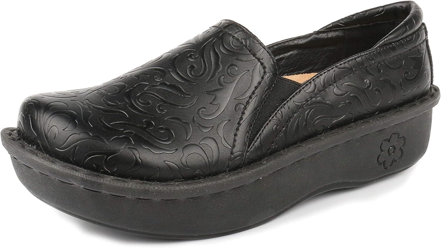Glolily Jenny Professional Lightweight Extra Cushion Comfort Slip-On Clog - Slip-Resistant Work Shoe with Removeable EVA Orthotic Arch Support Footbed for Women, Perfect for Everyday Wear