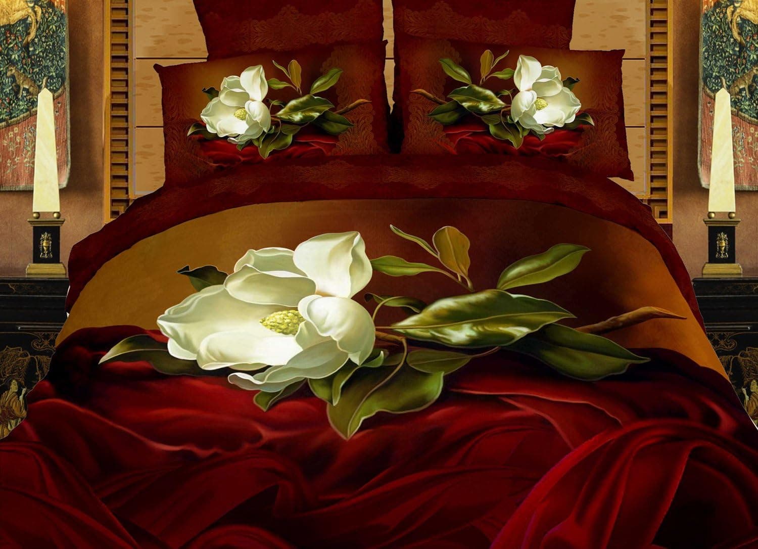 Dolce Mela DM403Q Amore Queen Duvet Cover Set