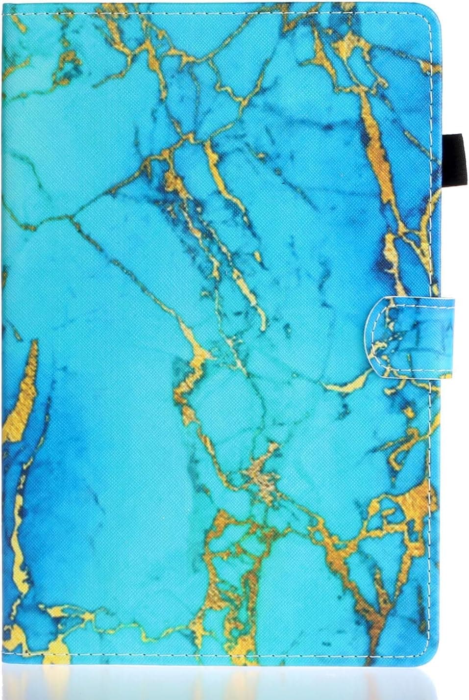 APOLL Cover for Lenovo Tab M10 Plus 10.3 FHD Tablet, Shockproof PU Leather Multi-Angle Stand Slim Case for Lenovo Tab M10 Plus TB-X606F TB-X606X 10.3" FHD Android Tablet 2020 Release, Marble Blue