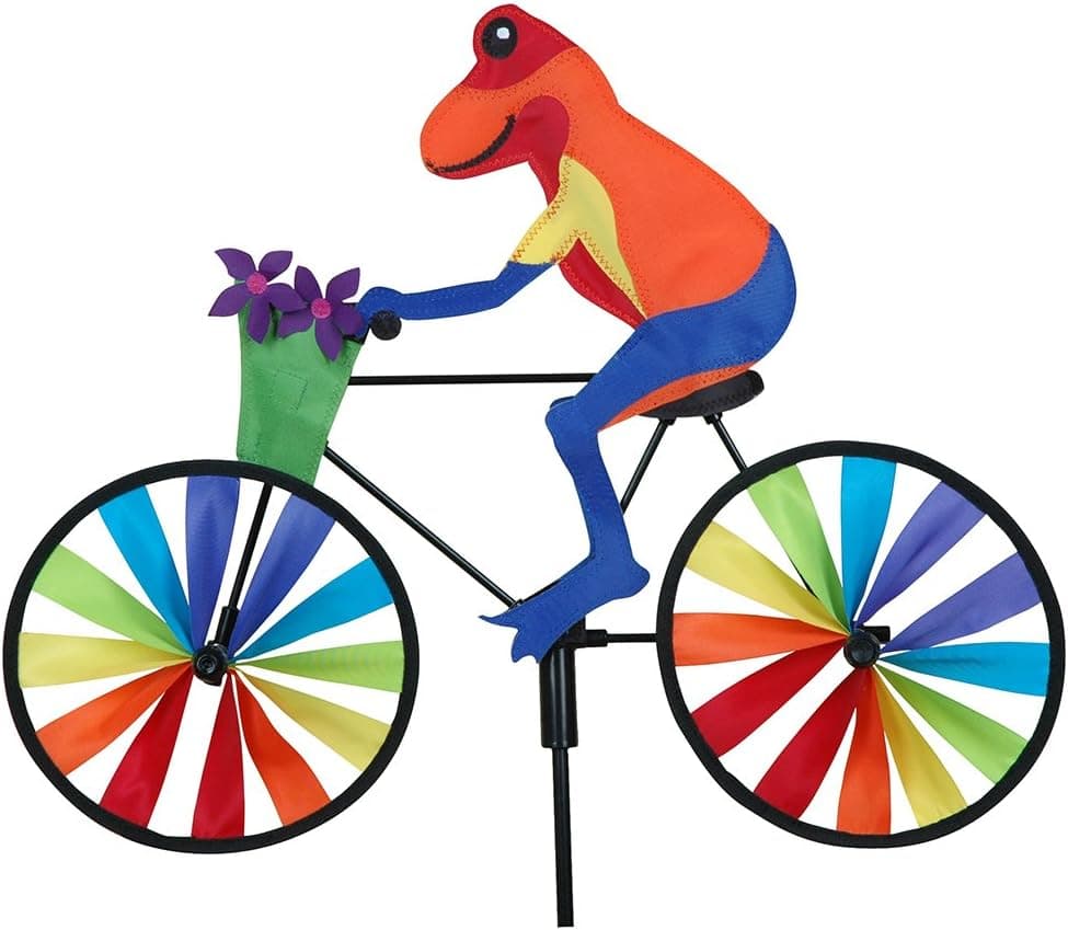 Premier Kites 20 in. Bike Spinner - Poison Dart Frog