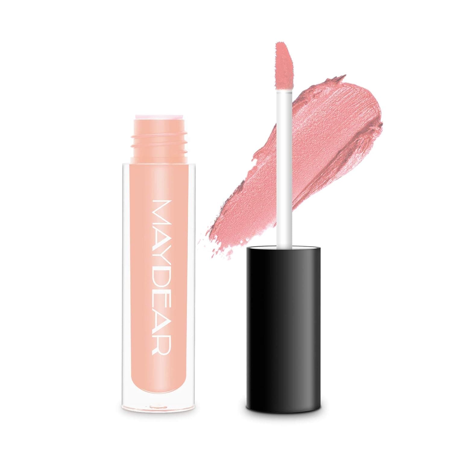 Maydear Matte Liquid Lip Gloss, Long-Lasting Waterproof Velvet Liquid Lipstick, Moisturizing, Durable and Not Easy to Fade-#35
