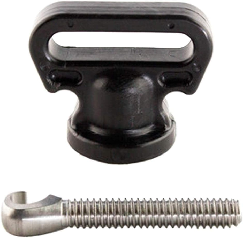 YakAttack Vertical Tie Down, Leash Plug Adapter Mount for Stand Up Paddleboards, 2 Pack