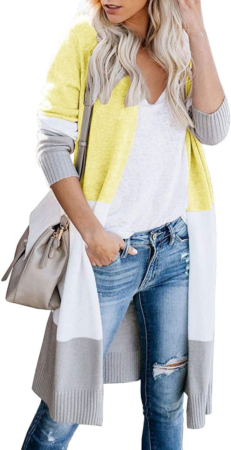Vansha Women Cotton Cropped Straight Wide Leg Crop Pants Ladies Casual Long Loose Pant Slacks