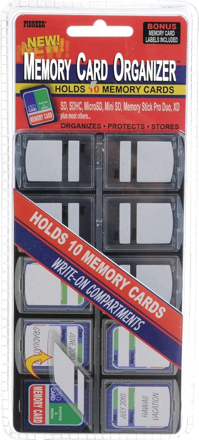 Pioneer Photo Albums Memory Card Organizer Bundle of 3 [Personal Computers]
