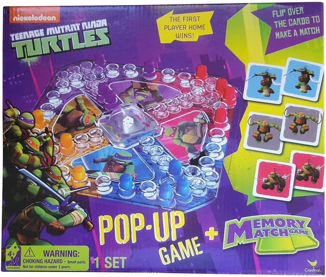 Nickelodeon Teenage Mutant Ninja Turtles Pop-up Game