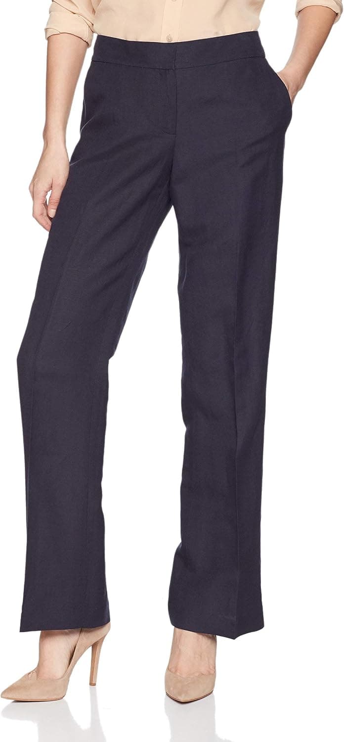 NINE WEST Women's Neo Classic Linen Pant