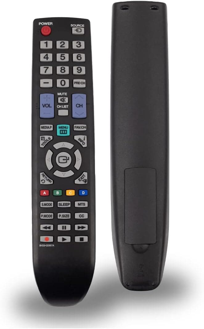 Aurabeam BN59-00997A Replacement TV Remote Control for Samsung HD Television (BN5900997A)