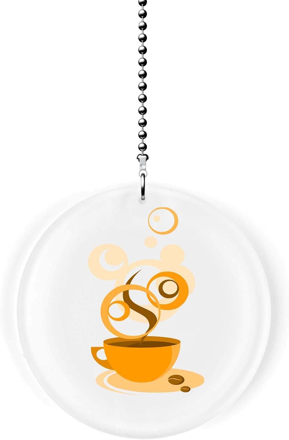 Retro Fancy Coffee Fan/Light Pull