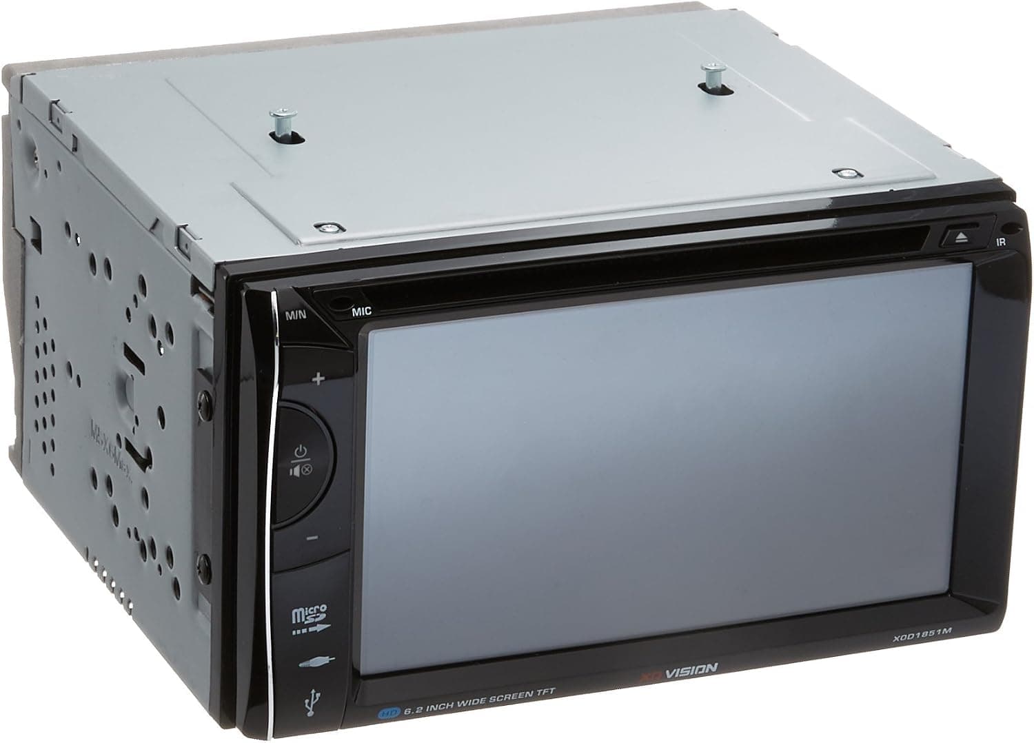 XO Vision XOD1851 in-Dash Double DIN 6.2" INCH Wireless Bluetooth Touchscreen Monitor