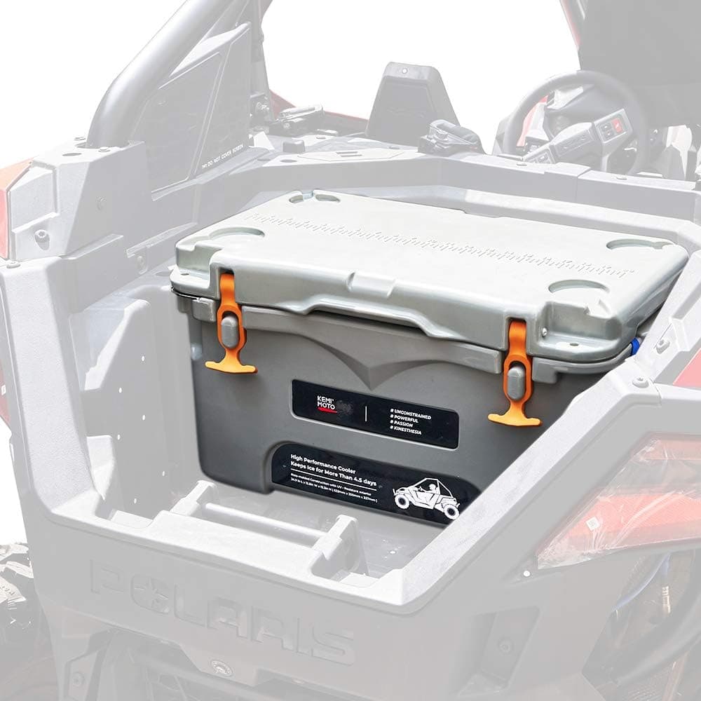 Kemimoto UTV 26 Quart Cooler compatible with Polaris RZR Ranger 900 S 1000 Pro compatible with Kawasaki Teryx 750 800 compatible with Can Am Maverick X3 Commander