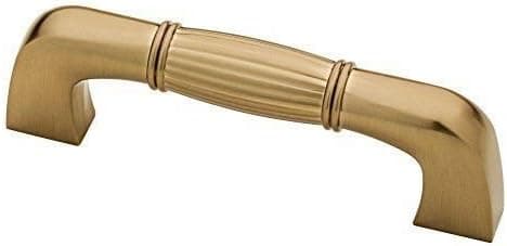 Liberty 3 in. Champagne Bronze Fluted Cabinet Hardware Pull