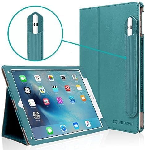 CaseCrown iPad Pro 10.5 Case, Bold Standby Pro Case (Arctic Teal) w/Detachable Apple Pencil Holder