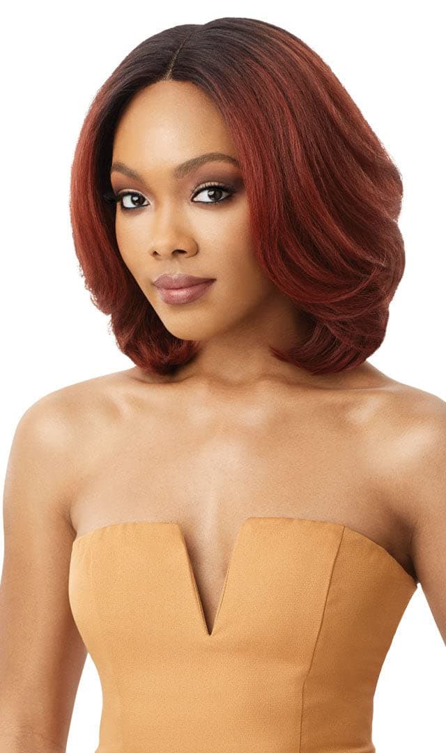 Outre Neesha Soft & Natural Synthetic Swiss Lace Front Wig NEESHA 206 (DR2730)
