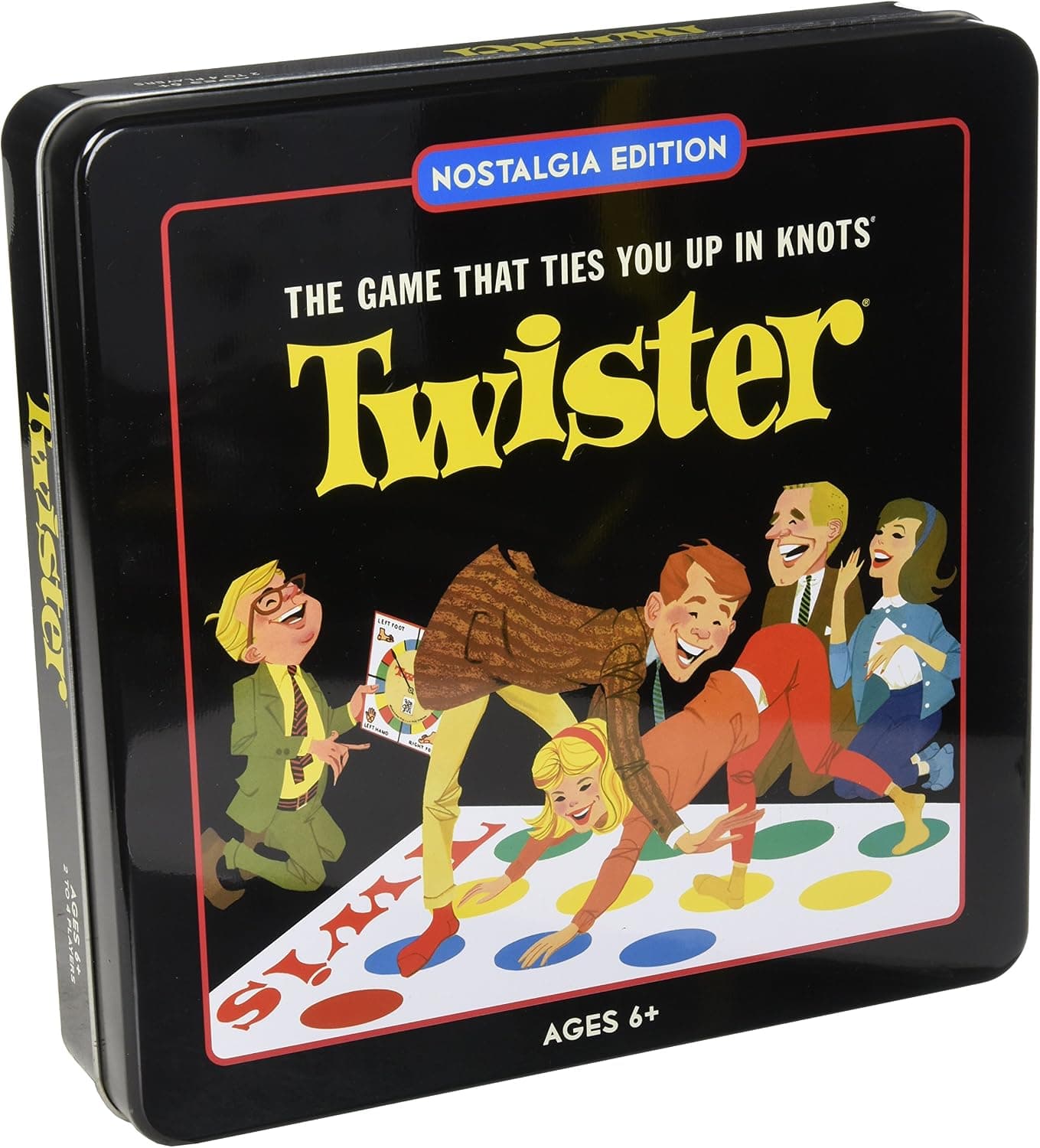 WS Game Company Winning Solutions Twister Nostalgia Tin