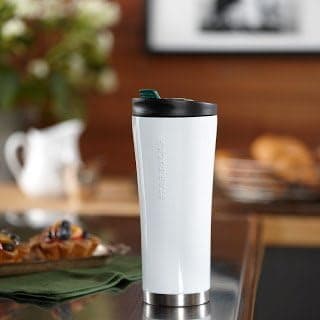 Starbucks 2011 Stainless Steel 16 oz. Tumbler - Phinney White
