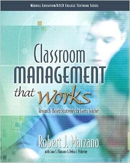 Classroom Management That Works: Research-Based Strategies for Every Teacher