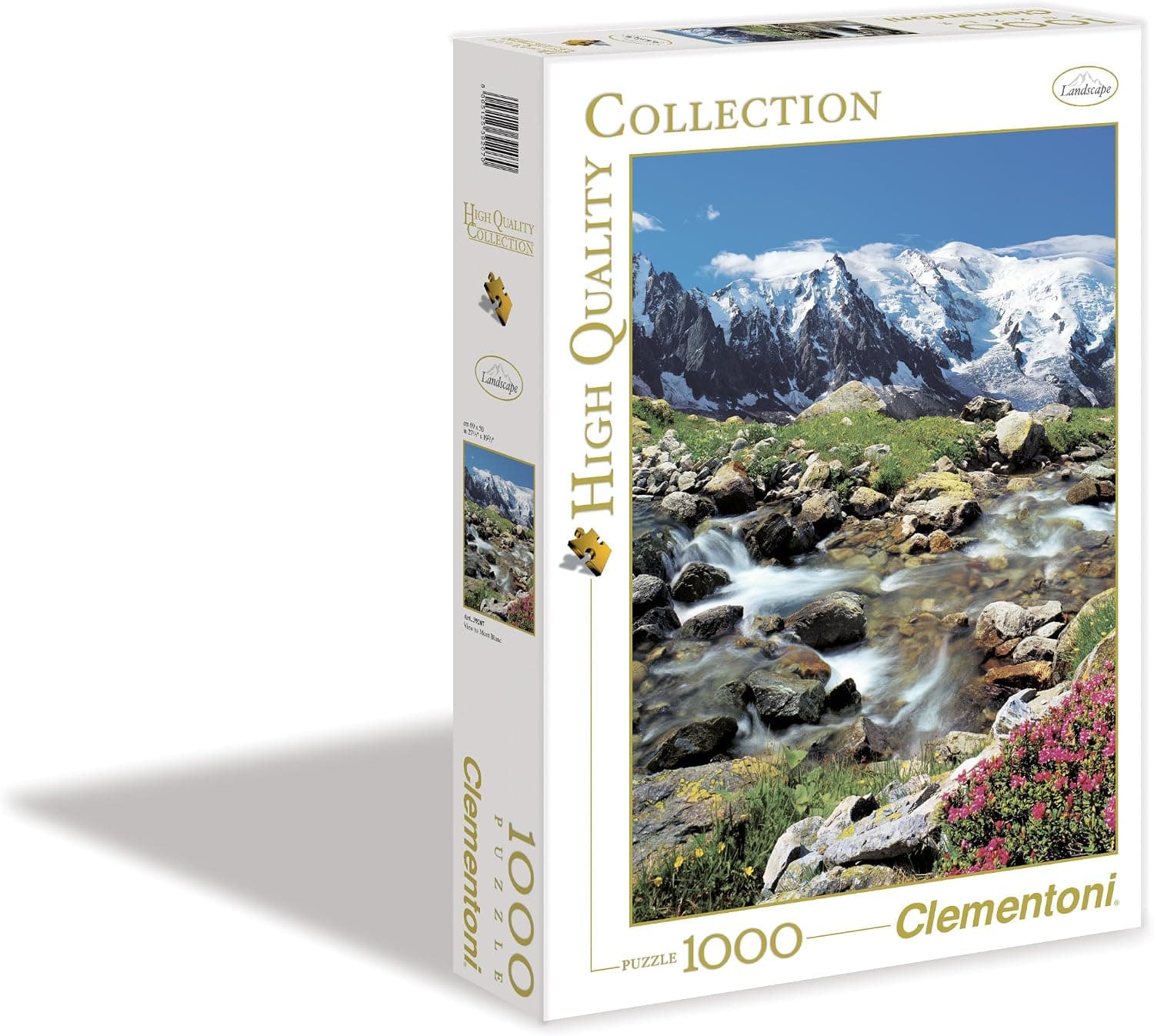 View to Mont Blanc 1000 Piece Jigsaw Puzzle