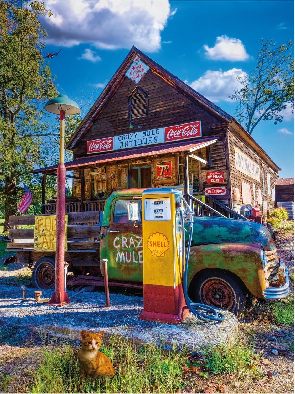 Ceaco - Simple Life - Crazy Mule Antiques - 750 Piece Jigsaw Puzzle