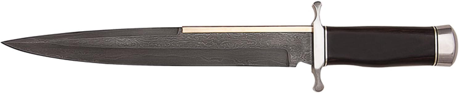 United Cutlery GH5019D Gil Hibben Old West Toothpick Damascuc Edition with Sheath