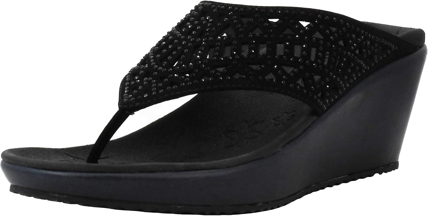 Skechers Women's Thong Wedge Sandal