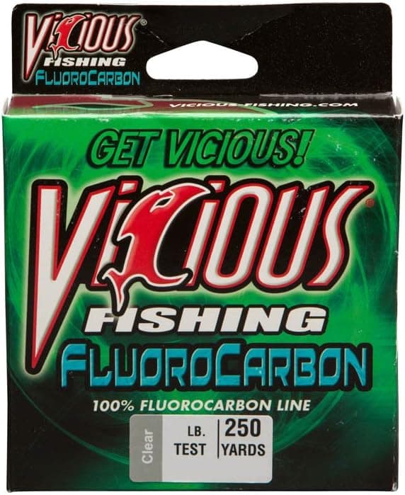 Vicious FLO12 Vicious Fluorocarbon 12Lb 200yds Clear