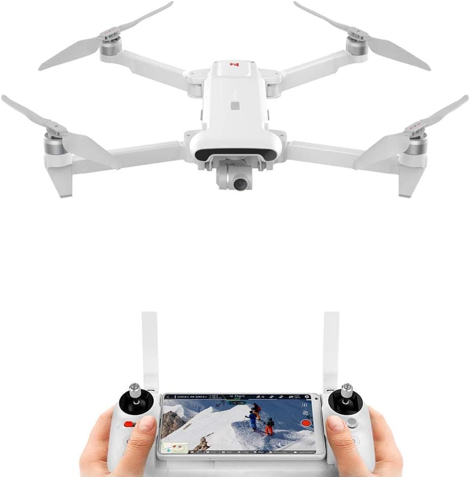 FIMI X8 SE 2020 Drone 8km Range 35mins Flight Time 3X Digital Zoom Camera 4K HDR Video 3-Axis Mechanical Gimbal Rain-Proof Design FlyCam Quadcopter UAV