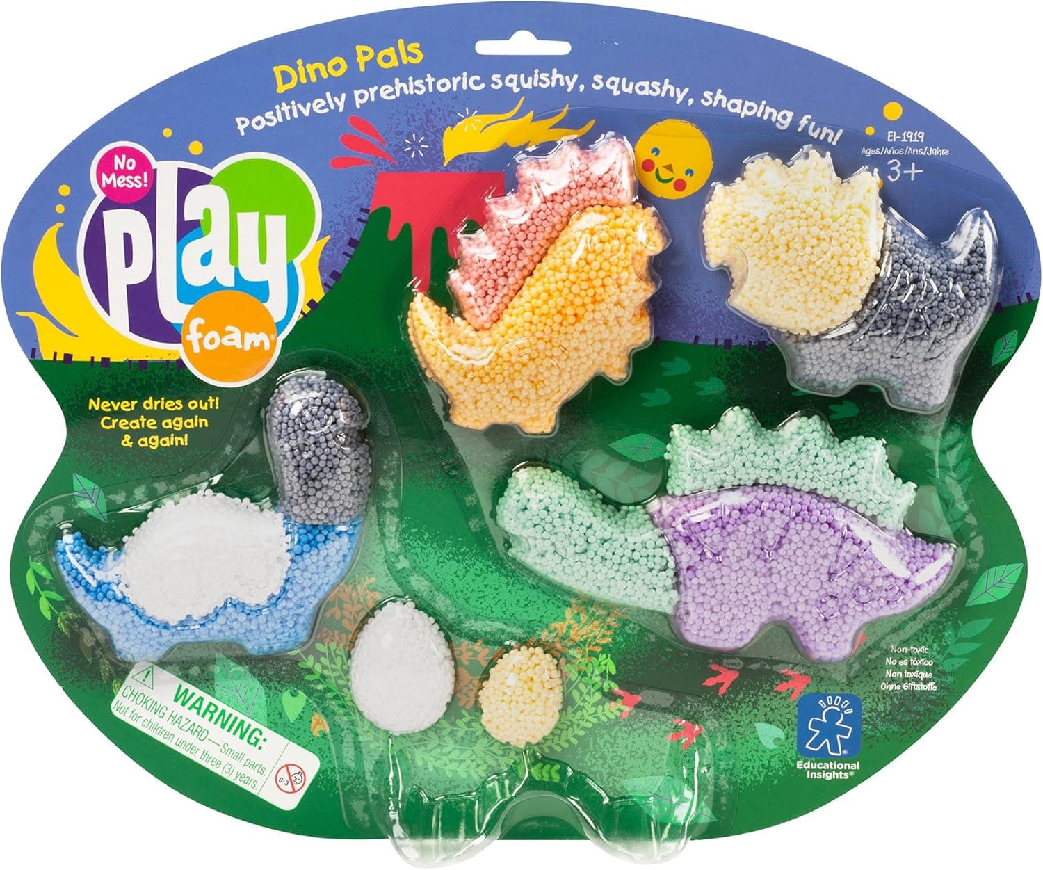Educational Insights Playfoam Dino Pals Themed Set