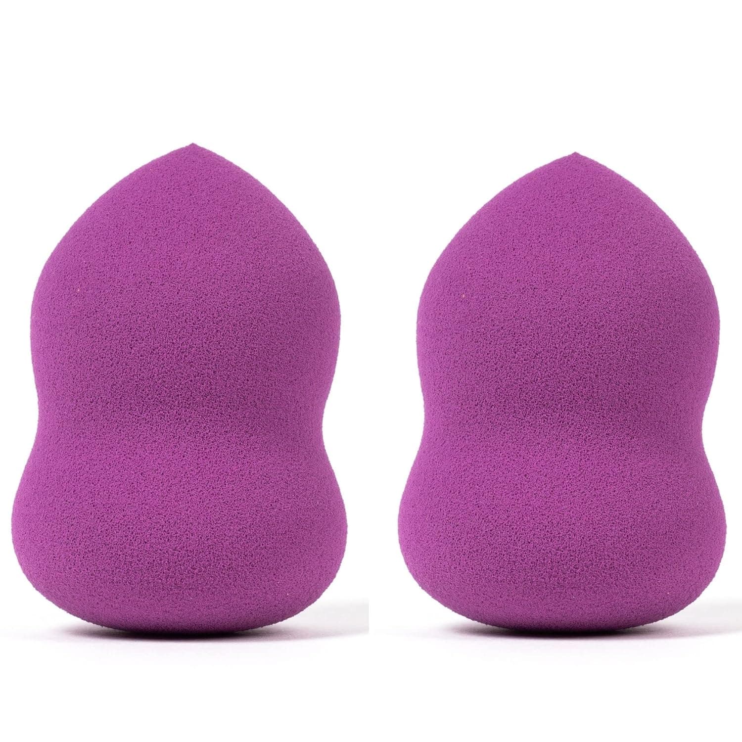 Beauty Junkees Makeup Sponge Blender – Purple Pear Foundation Makeup Blender Sponge, Liquid Cream Powder Blending Sponges, Make Up Applicator, Cosmetic Blenders, Wet Dry Beauty Sponge, Latex Free