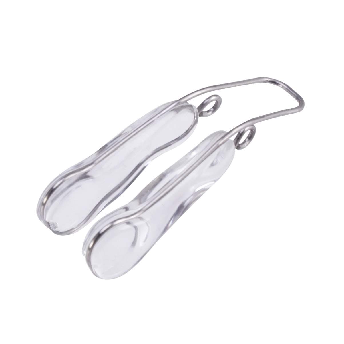 Lurrose Nose Shaper Lifter Clip Beauty Nose Up Lifting Silicone Rhinoplasty Nose Bridge Straightener Corrector Slimming Device for Women Ladies Transparent
