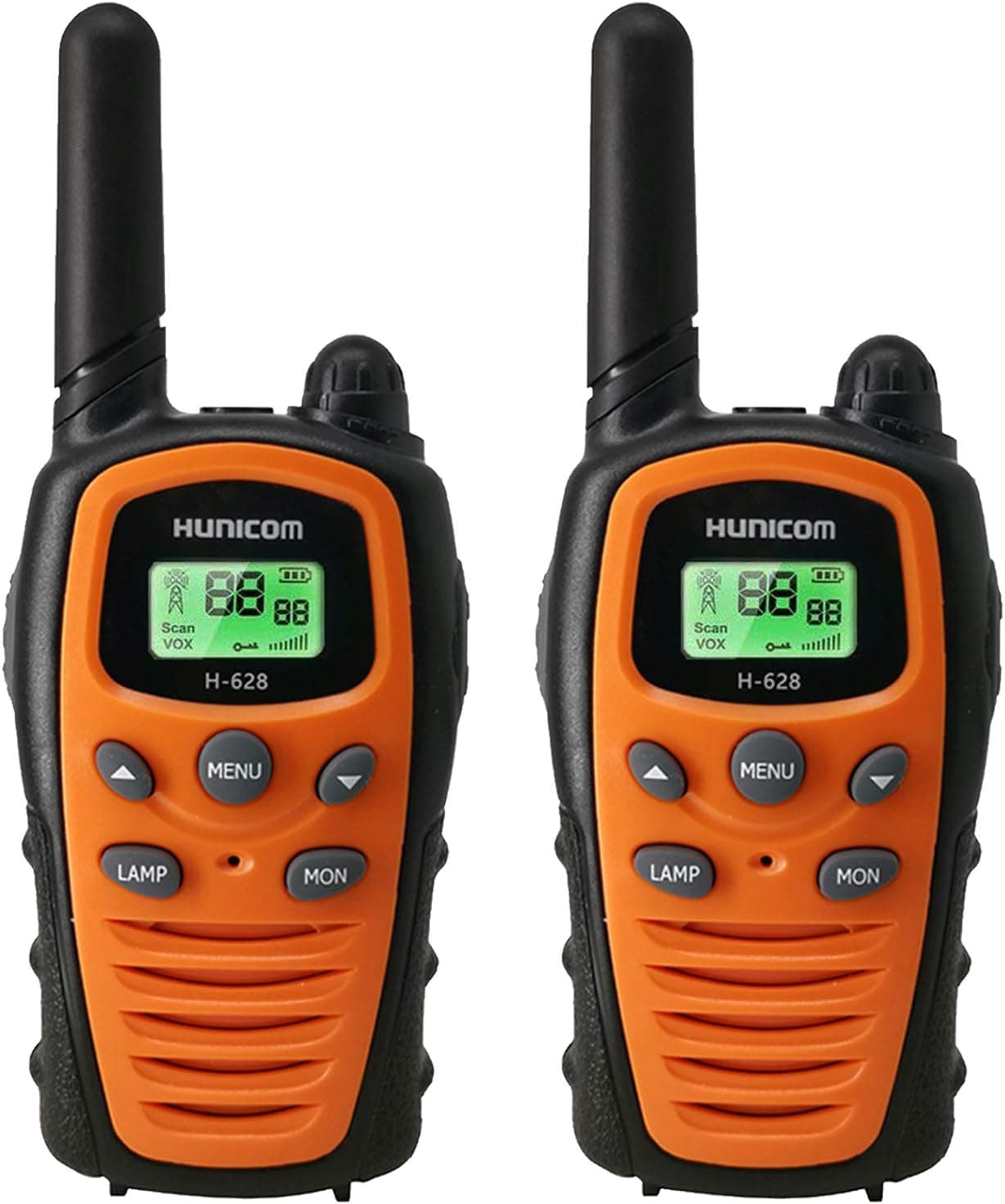 Walkie Talkies for Kids 5KM Long Range - 22 Channel FRS Best Two Way Radio for Boys and Girls Gift Toy with Flashlight LCD Display - 2 Pack