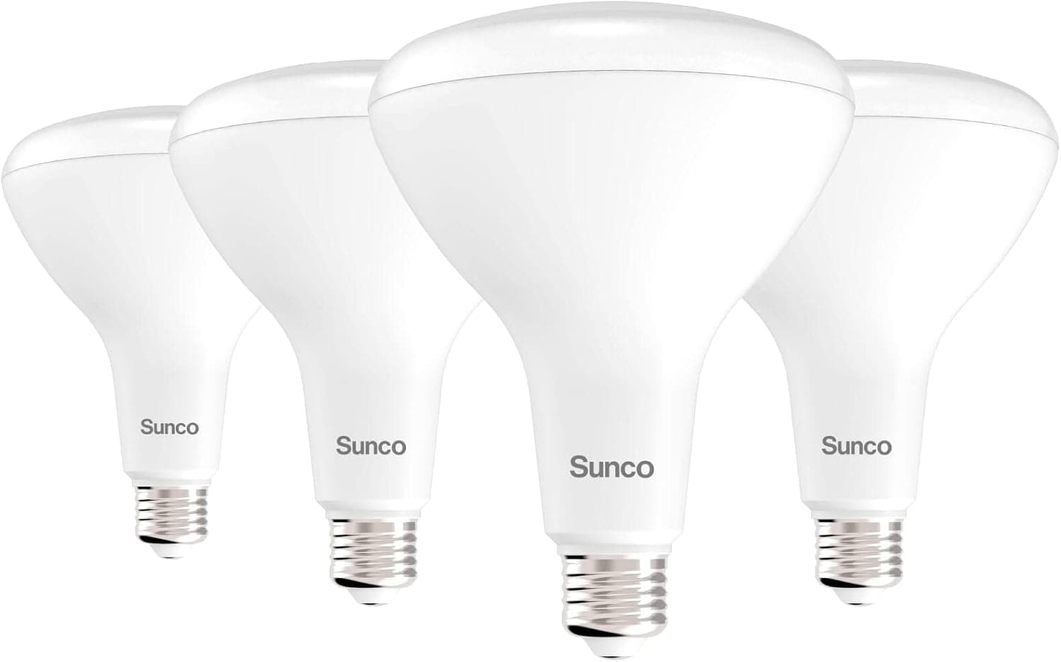 Sunco BR40 LED Light Bulbs, Indoor Flood Light, Dimmable, 2700K Soft White, 100W Equivalent 17W, 1400 LM, E26 Base, Recessed Can Light, High Lumen, Flicker-Free - UL & Energy Star 4 Pack