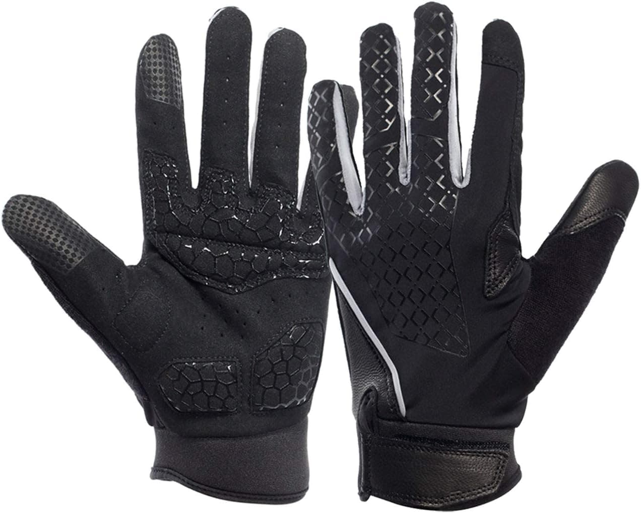 SAVIOR HEAT Workout Gloves Men Women Full | Half Finger Weightlifting Gloves, Padded Palm Fitness Exercise Gym Training Running Fishing Cycling Road Biking Sun Protection Outdoors Sports Gloves