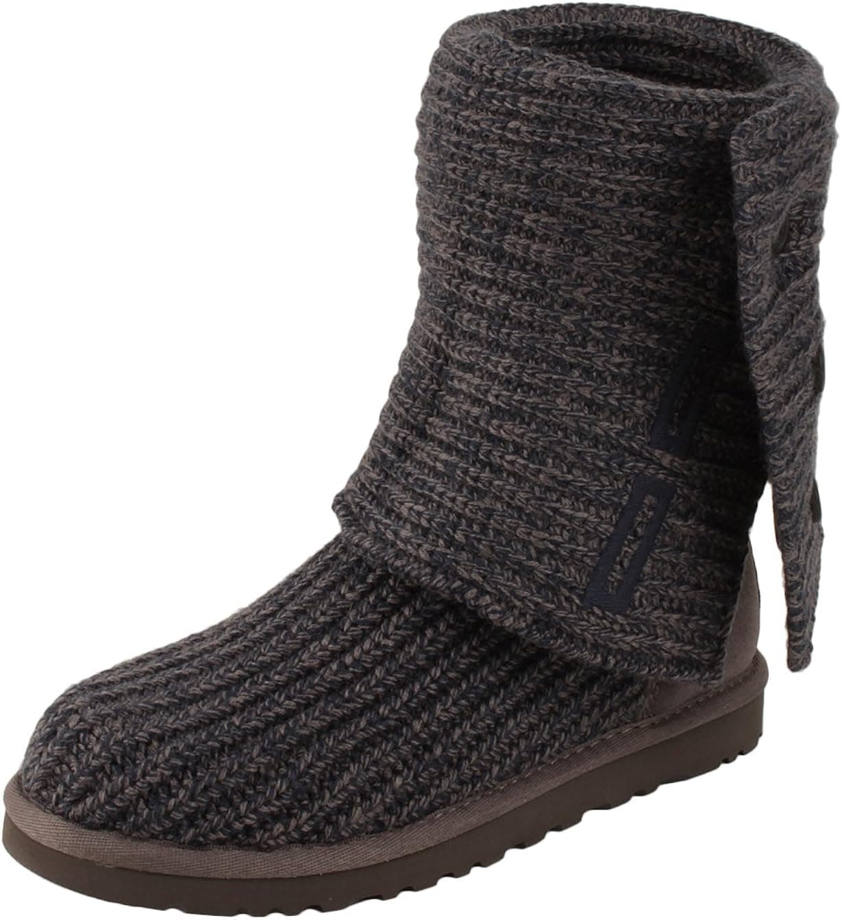 UGG Australia Classic Cardy Boot, Navy/Charcoal, 6