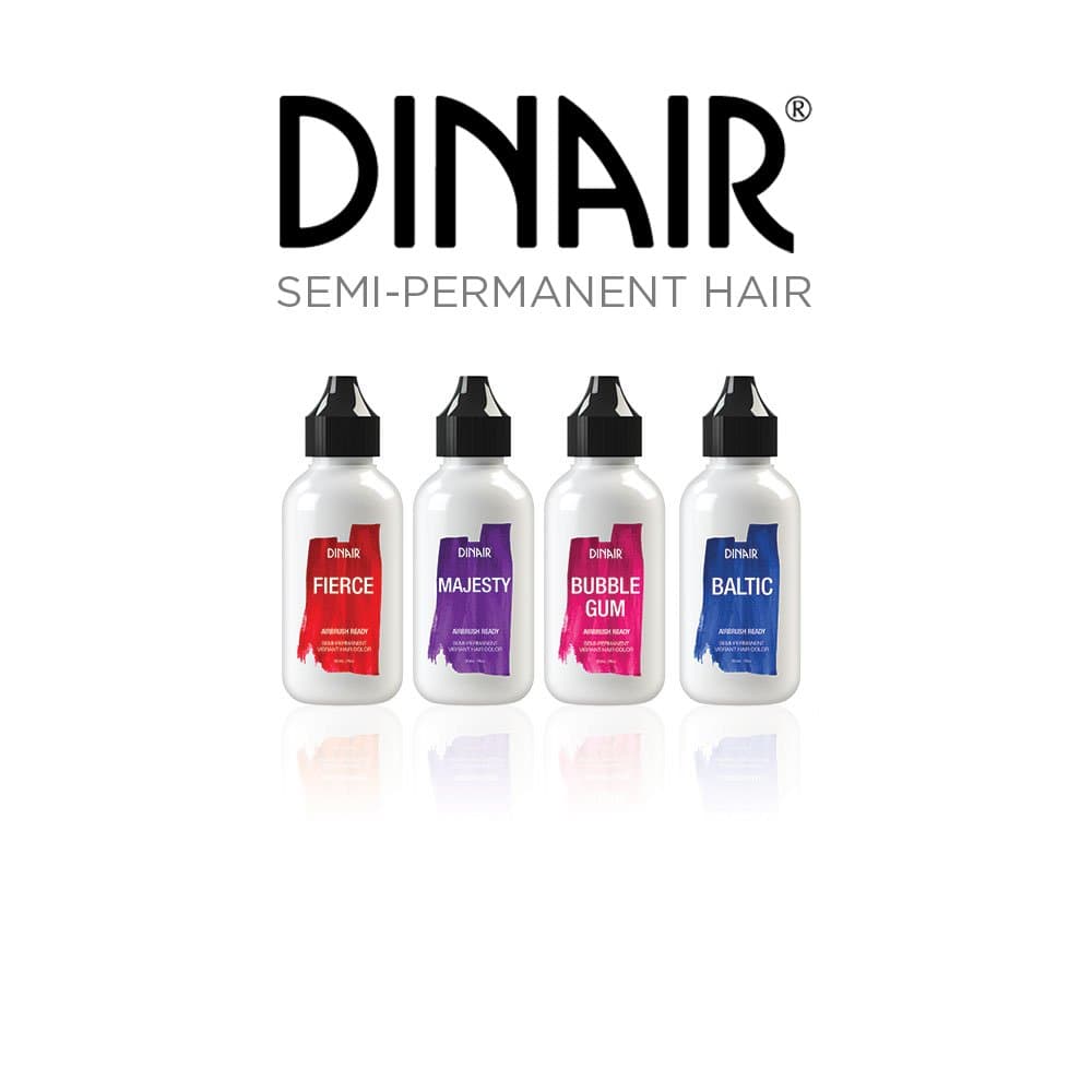 Dinair Airbrush Semi-Permanent Hair Cool Collection Set