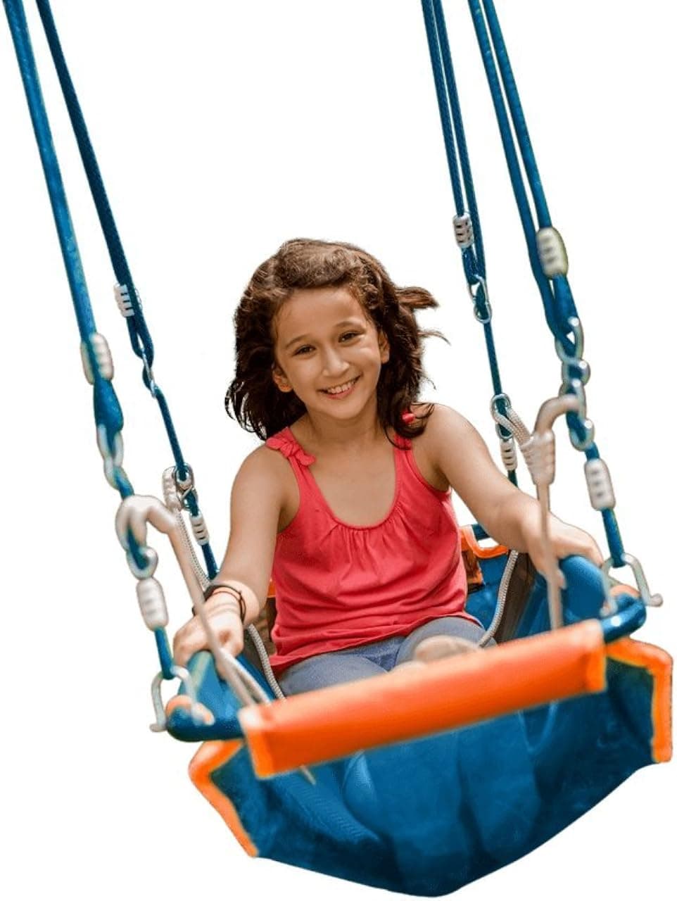 Buddy Active Large Pirate Boat Swing for Children Tree Playground Giant Swing Blue